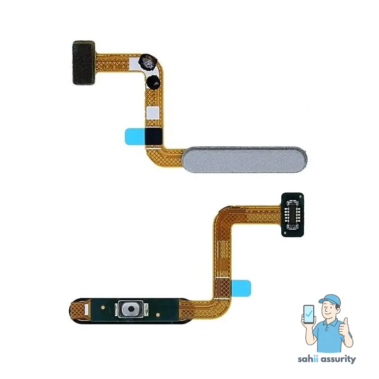 Fingerprint Sensor with Flex Cable for Samsung Galaxy M32 White